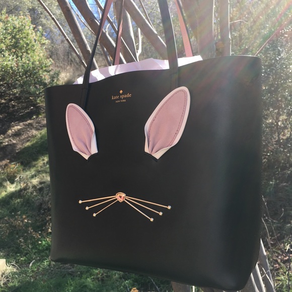 ❤️SOLD ❤️ Kate spade ♠️ bunny 🐰 tote 💕 - Picture 8 of 8